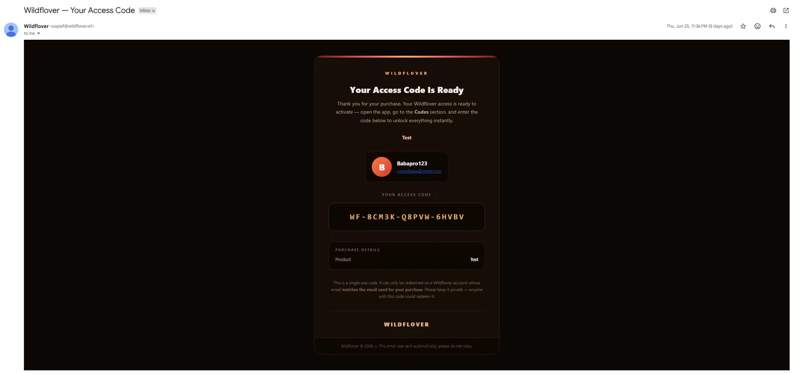Get Your Access Code